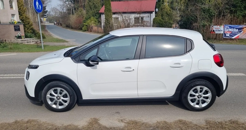 Citroen C3 cena 49900 przebieg: 28000, rok produkcji 2021 z Skierniewice małe 79